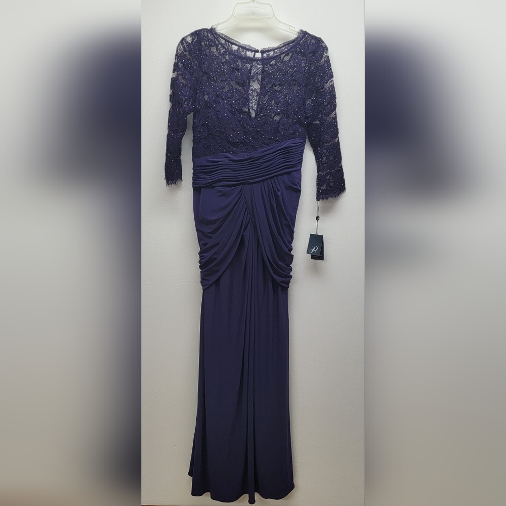 Adrianna Papell floor length evening gown